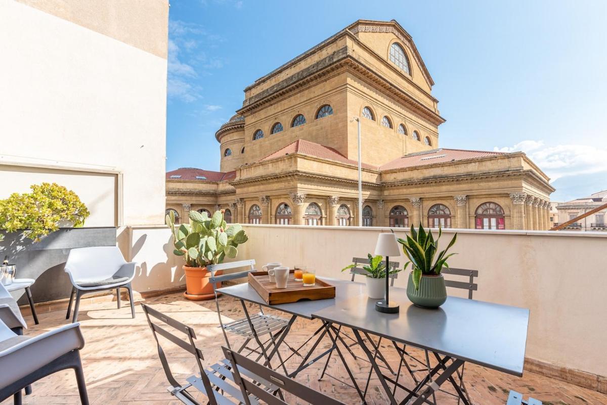 Appartamento La Terrazza sul Massimo Palermo Esterno foto