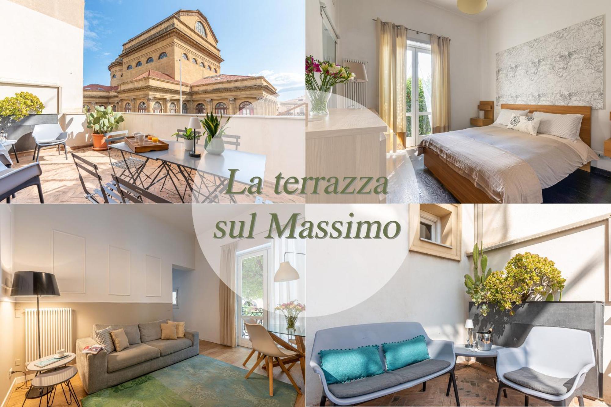 Appartamento La Terrazza sul Massimo Palermo Esterno foto
